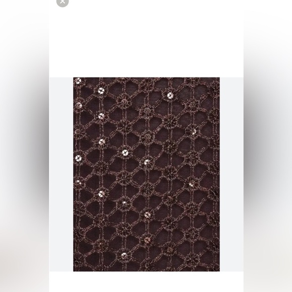 Free People Brown Crochet Asymmetrical Beach Cover Up Dress Boho Resort Small - Picture 6 of 14